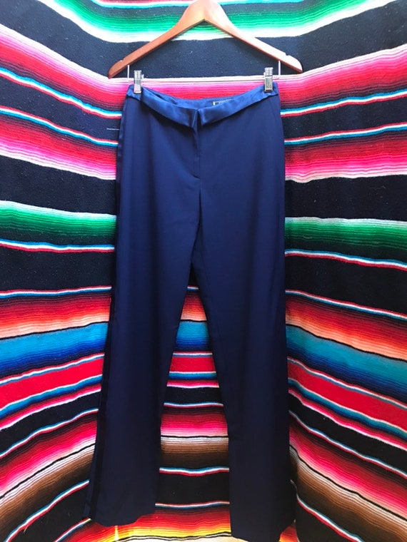 HIGH CLASS Vintage navy blue Gianni Versace slacks