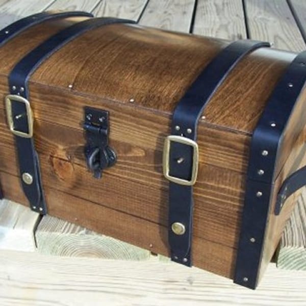 Small Wooden Chest Etsy