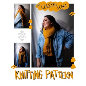 KNITTING PATTERN | The Classic Scarf