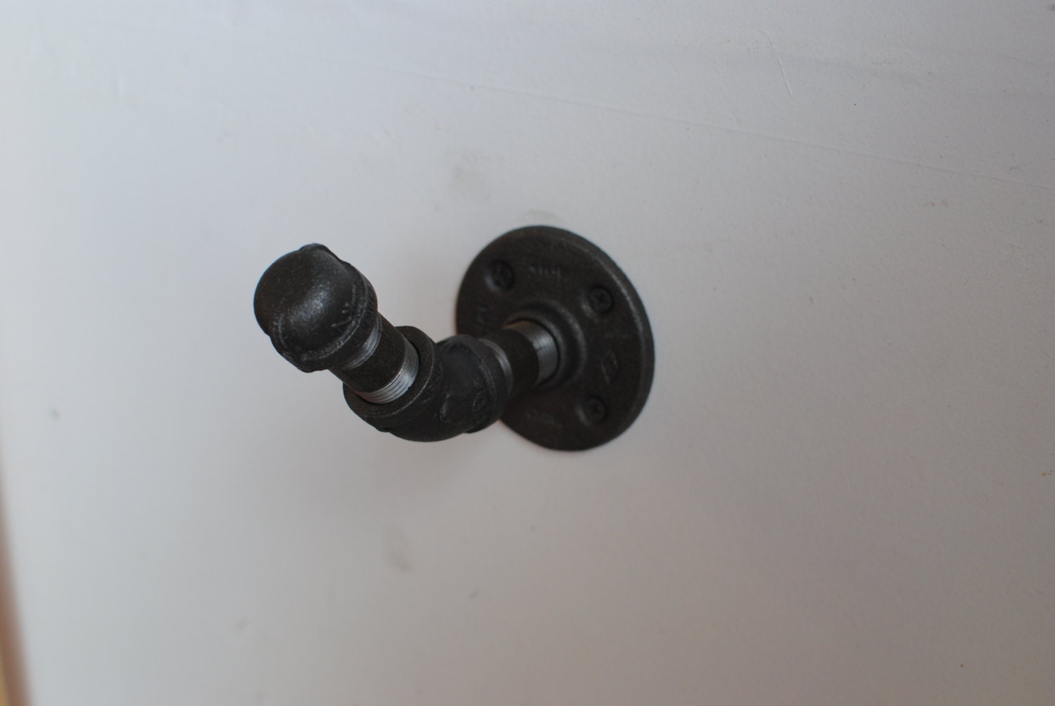 Industrial coat rack or towel rack plumbing pipe repurposed Etsy