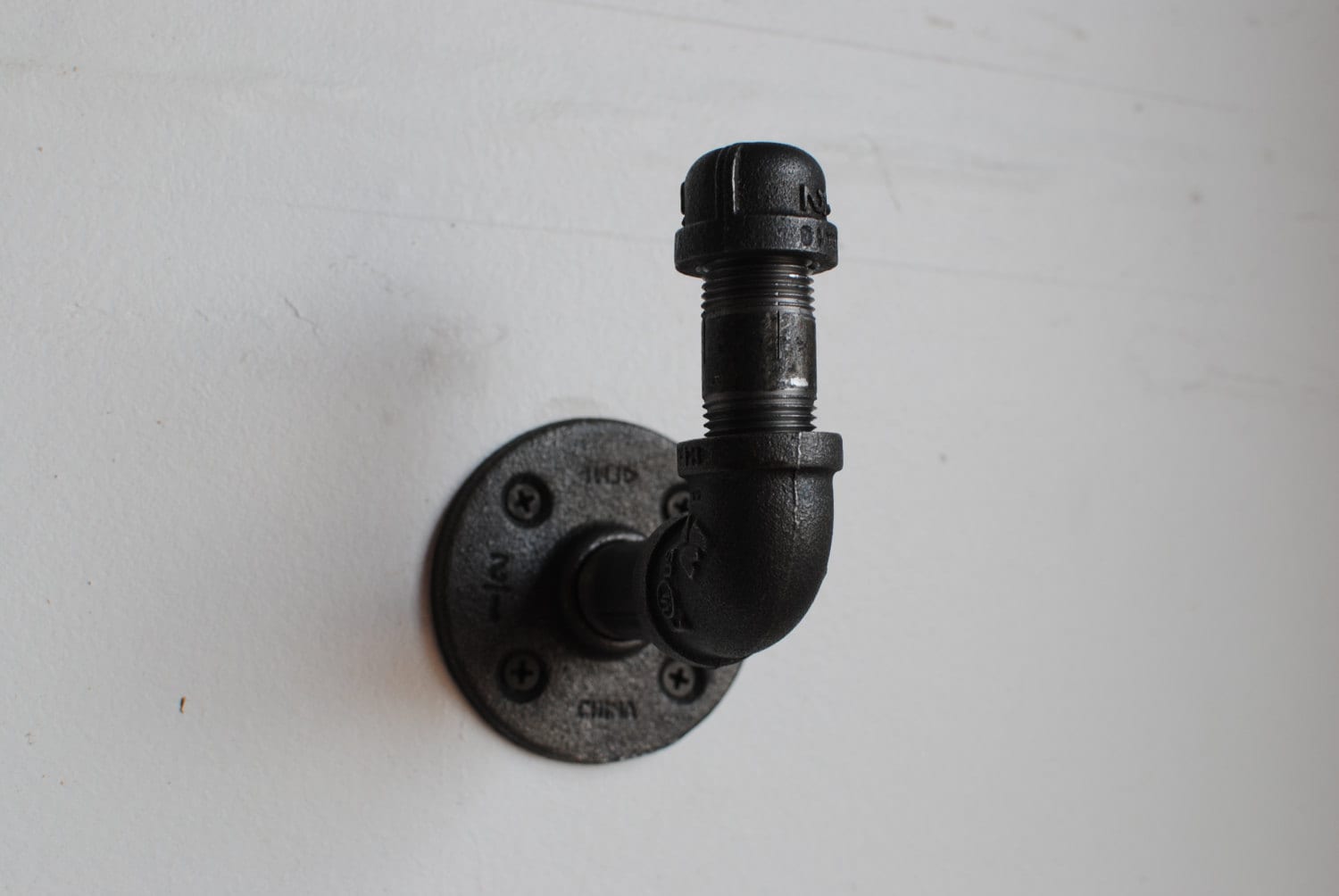 Industrial Coat Rack or Towel Rack Plumbing Pipe Repurposed Etsy