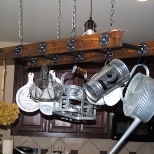 How to Build a DIY Pot Rack and Secure it to Your Ceiling