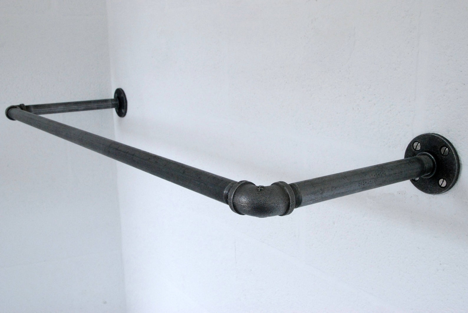 Industrial Laundry Hanging Bar 11 Deep Laundry Hanger Etsy