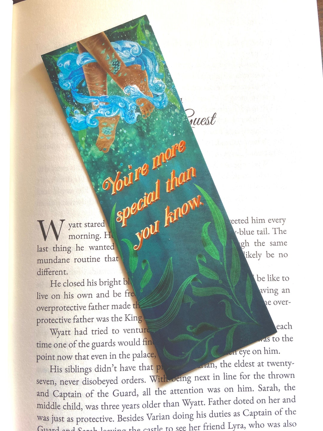 Lost Bookmark Kelp Design Etsy
