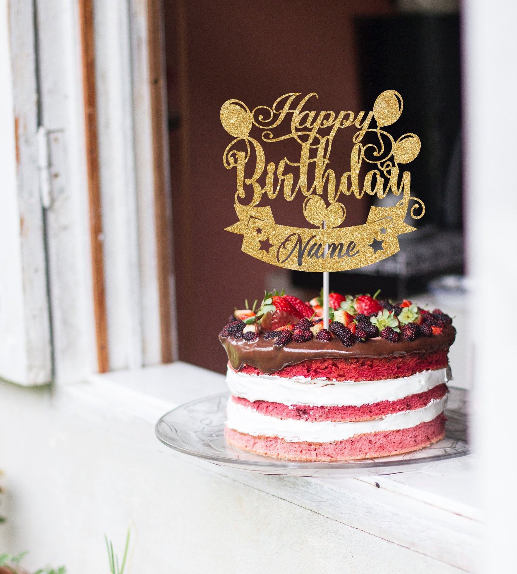 Custom cake toppers deals