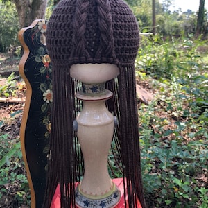 Raya Inspired Warrior Crochet Wig