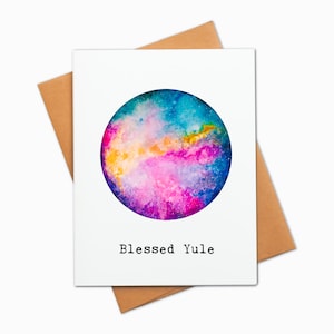 Solstice Cards | Set of 4, 6 or 8 | Winter Solstice Card | Solstice Greeting Cards | Blessed Yule Cards | Happy Solstice Cards | Happy Yule