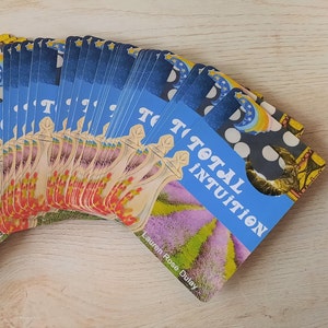Total Intuition Oracle Card Decks for Clarification, Intuitive Readings, Tarot Oracle FULL DECK - 44 Cards