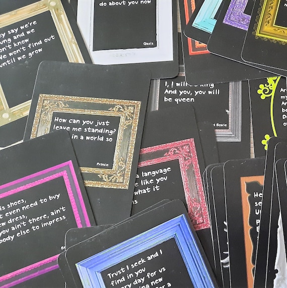 Lunar Lyrics Oracle Card Decks for Clarification, Intuitive Readings, Tarot  Oracle FULL DECK - 44 Cards - Etsy
