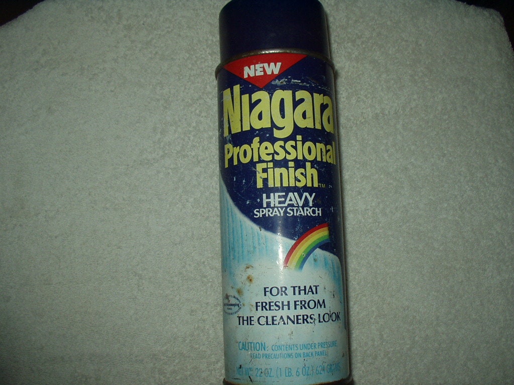 Niagara Spray Starch 1991 Professional Finish Crisp Classic Look