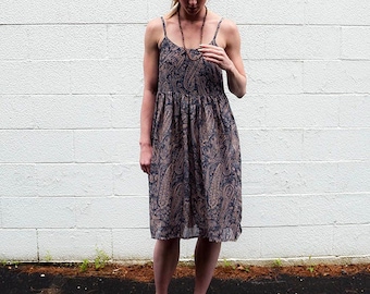Klein Dress PAPER PATTERN & TUTORIAL womens