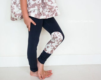 Voilà Legging childrens sewing pattern PDF pattern and tutorial - sizes 2t - 10  - Instant download