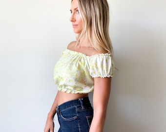 Willow Crop womens sewing pattern and tutorial - sizes 00 - 20, PDF instant download