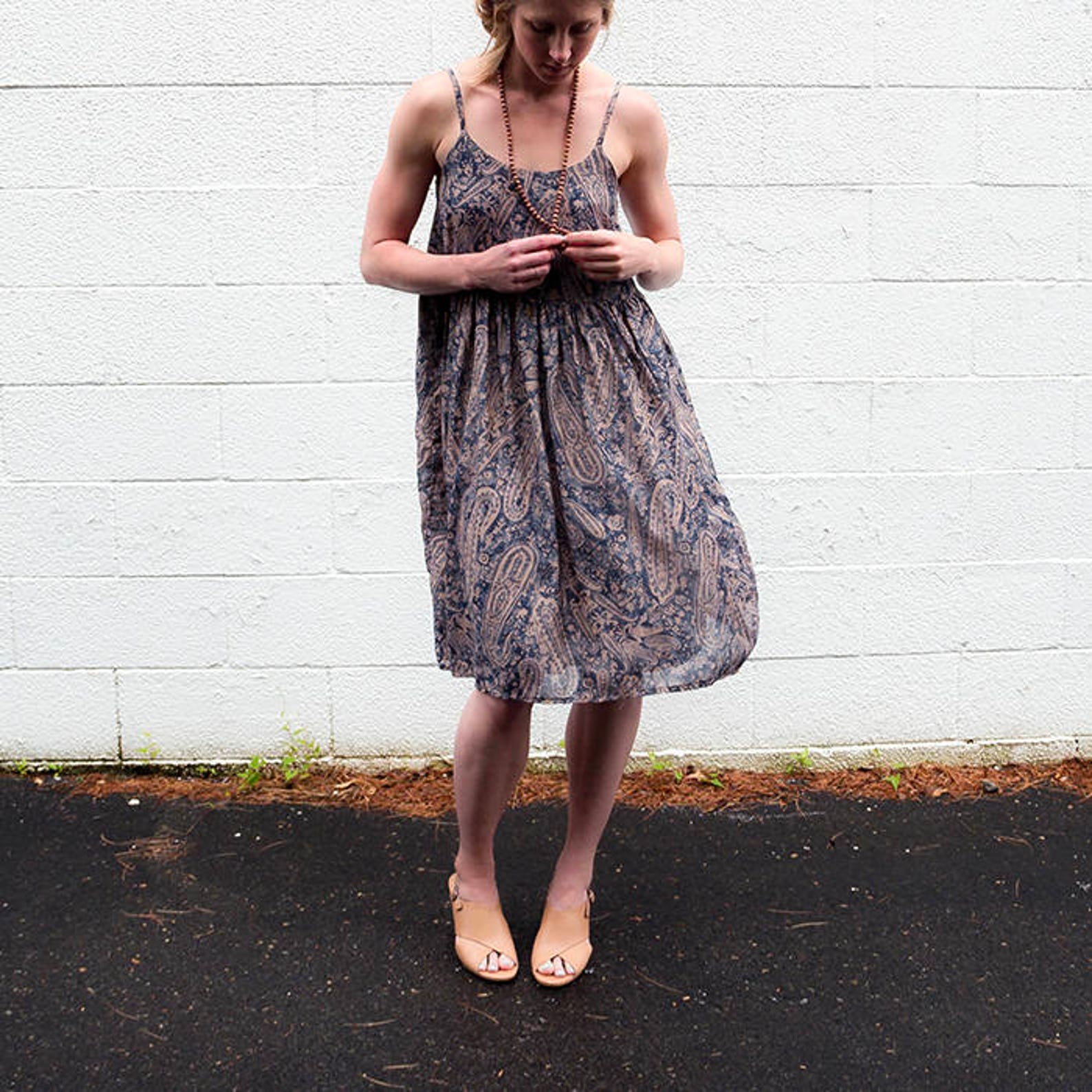 Klein Dress Womens Sewing Pattern and Tutorial - Sizes 00 - 16, PDF ...