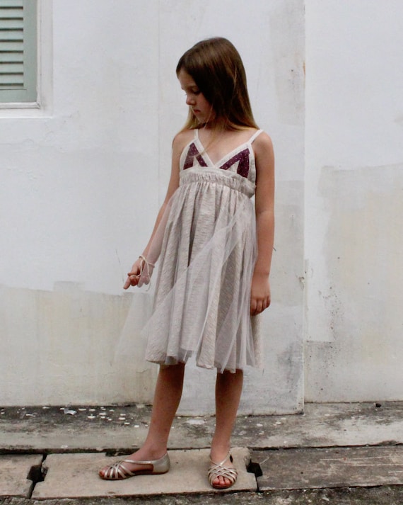 THE TOE BLUEBELL TULLE DRESS beige（Bluebell Tulle Dress