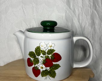 Vintage Mccoy Strawberry Casserole Dish: 2 Qt Ceramic Cookware - Etsy