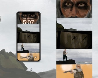 OFMD Inspired Digital Wallpaper