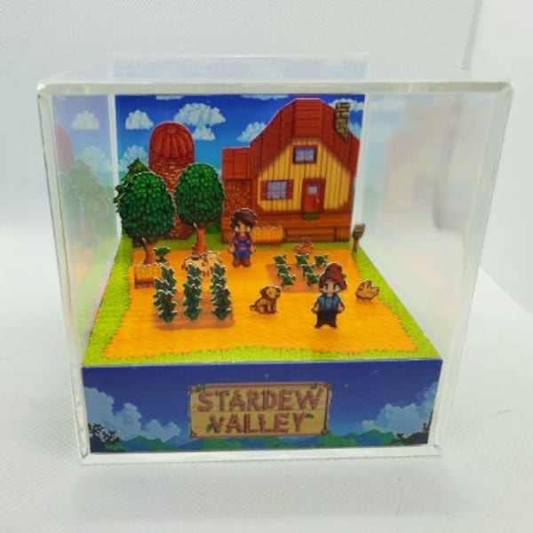 Stardew Valley Diorama Cube *Template*