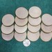 14 Natural Tree Branch Slices, Rounds, Rustic Craft Supplies, 1 3/4", Sanded Wood Pieces