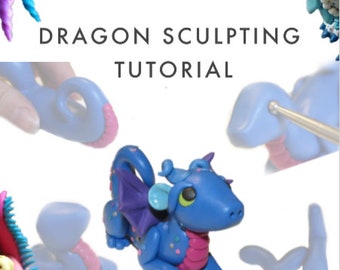 Polymer clay Dragon sculpting Tutorial - Beginner