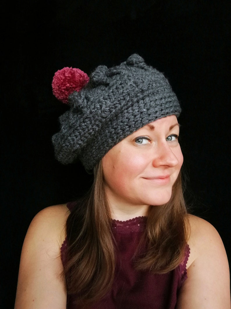 puffy beret