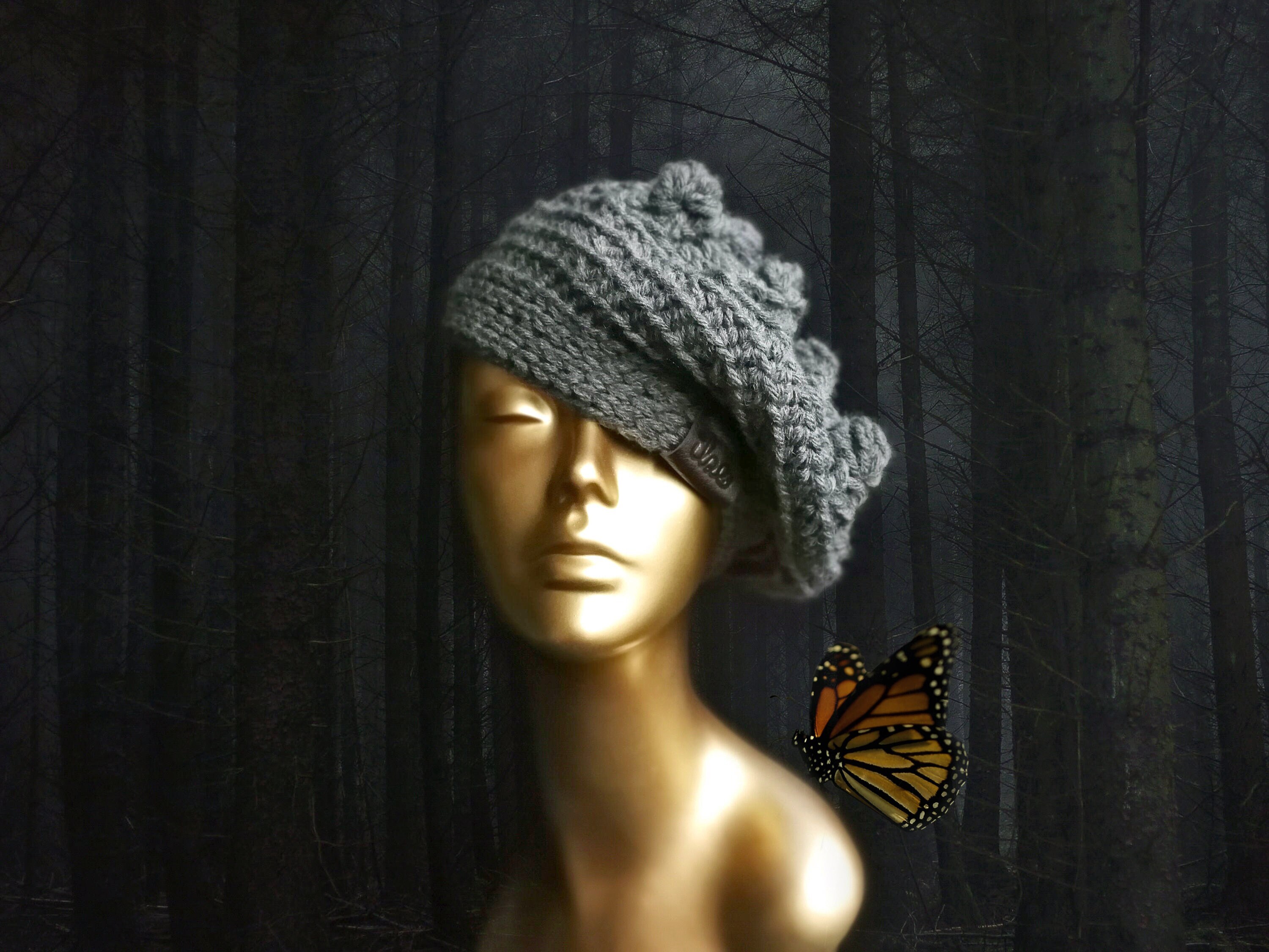 帽子 misha and puff popcorn beret 4-6y - 帽子