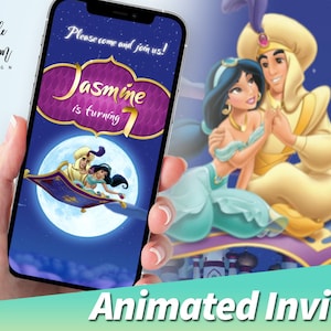 Birthday Party Invitation Animated Invite Birthday Invitation Video Digital Birthday Invite