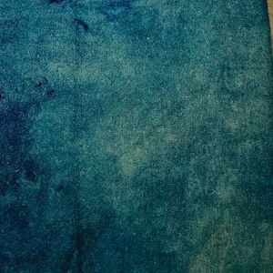 ORIENTAL BLUE 2 choices! 1/4 yd, fat quarter, hand dyed wool