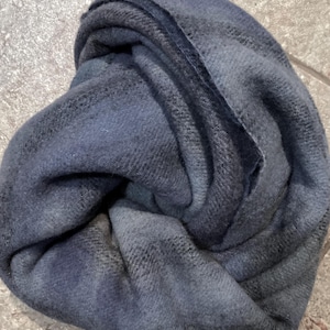CADET BLUE 3 choices! 1/4 yd, fat quarter of overdyed wool for rug hooking and fiber arts