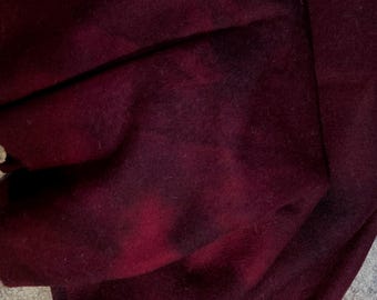 CRANBERRY BOG  2 choices 1/4 yd fat quarter hand dyed  wool fabric for rug hooking and fiber arts