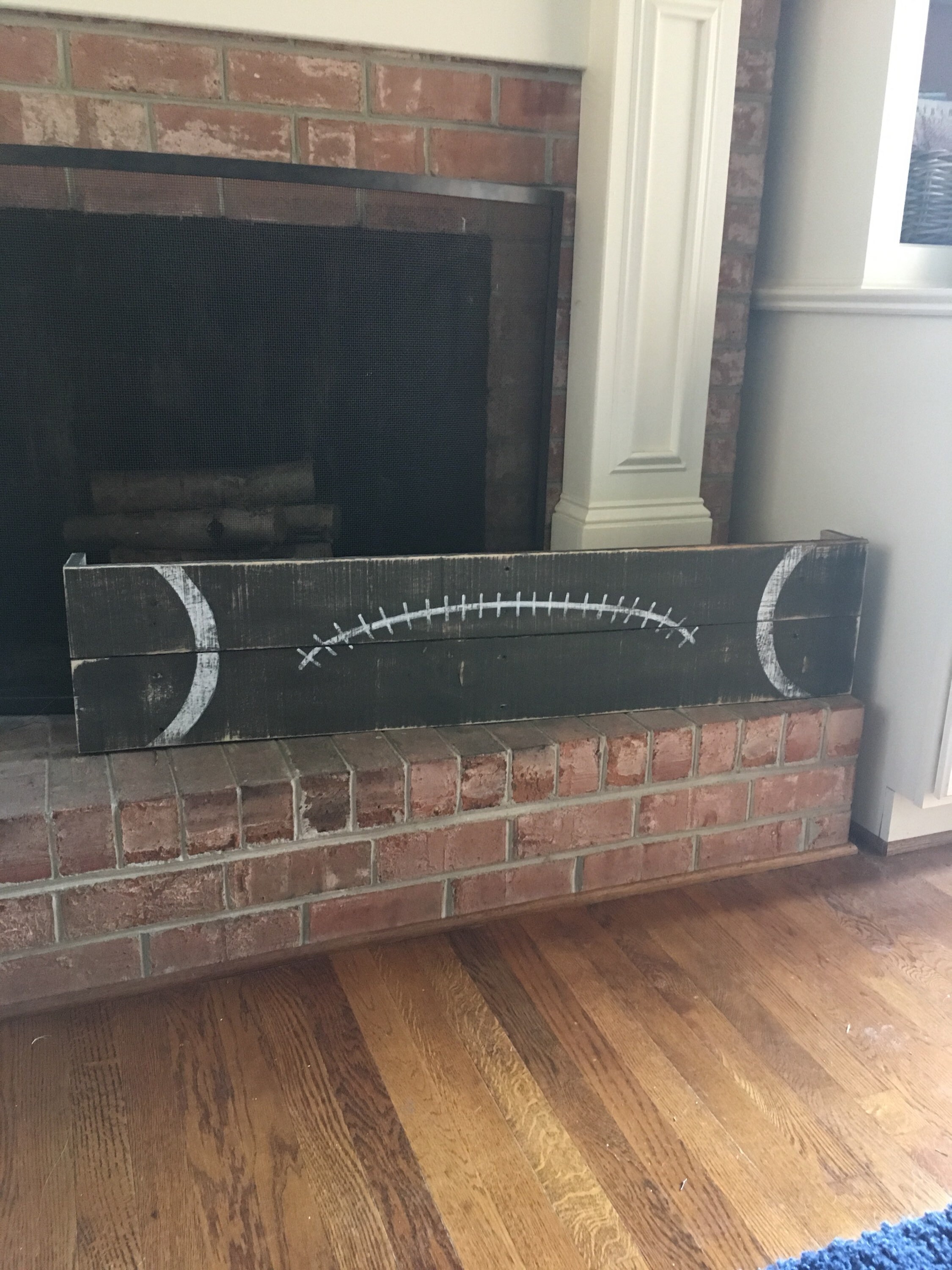 Wood Cornices Football Valance Custom Wood Valance Sports Etsy