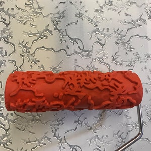 Organic Groove - Decorative Patterned Paint Roller