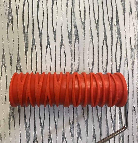 Modern Weaver Decorative Patterned Paint Roller Etsy