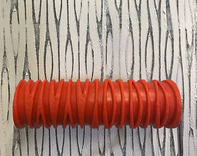 Modern Weaver Decorative Patterned Paint Roller Etsy