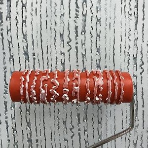 Jagged Lines Pattern - Decorative Art Roller