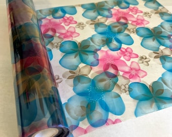 Metallic  Foil - Bella's Blooms - Transfer Sheet Roll