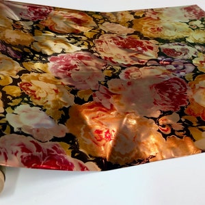 Metallic  Foil - Baylee Flowers - Transfer Sheet Roll