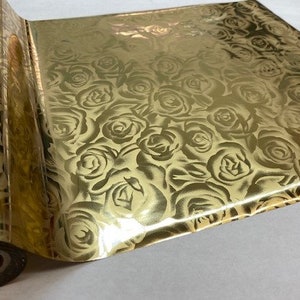 Metallic  Foil - Ramsey Rose Gold - Transfer Sheet Roll