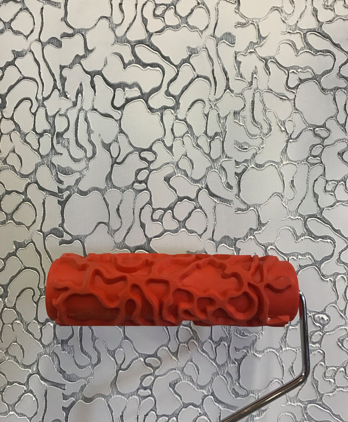 Wall Texture paint roller wall decoration art paint impression cylinder  brush rubber roller pattern house painting tools - AliExpress