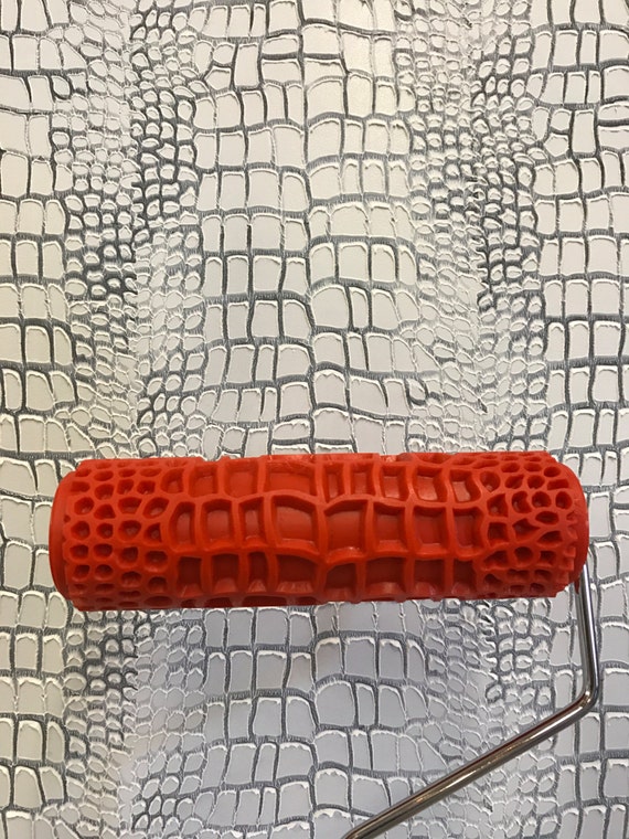 Crocodile Skin Pattern Decorative Patterned Paint Rollers Etsy