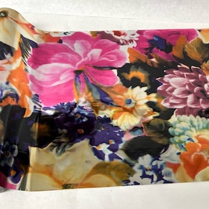 Metallic  Foil - Magnolia Flowers - Transfer Sheet Roll