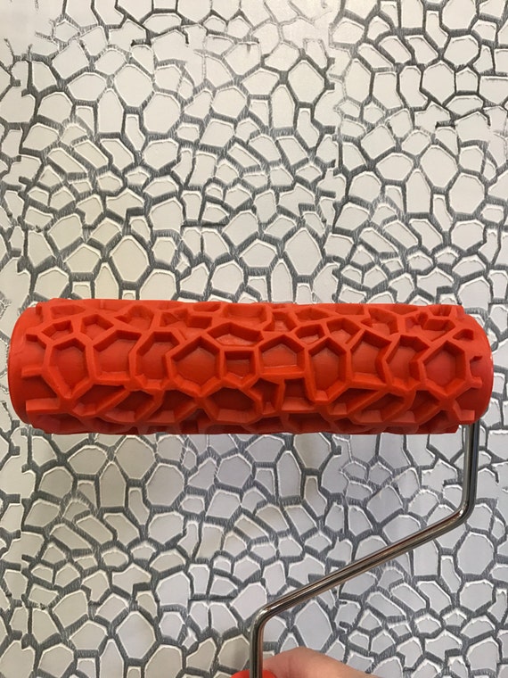 Crackle Pattern Decorative Patterned Paint Roller 