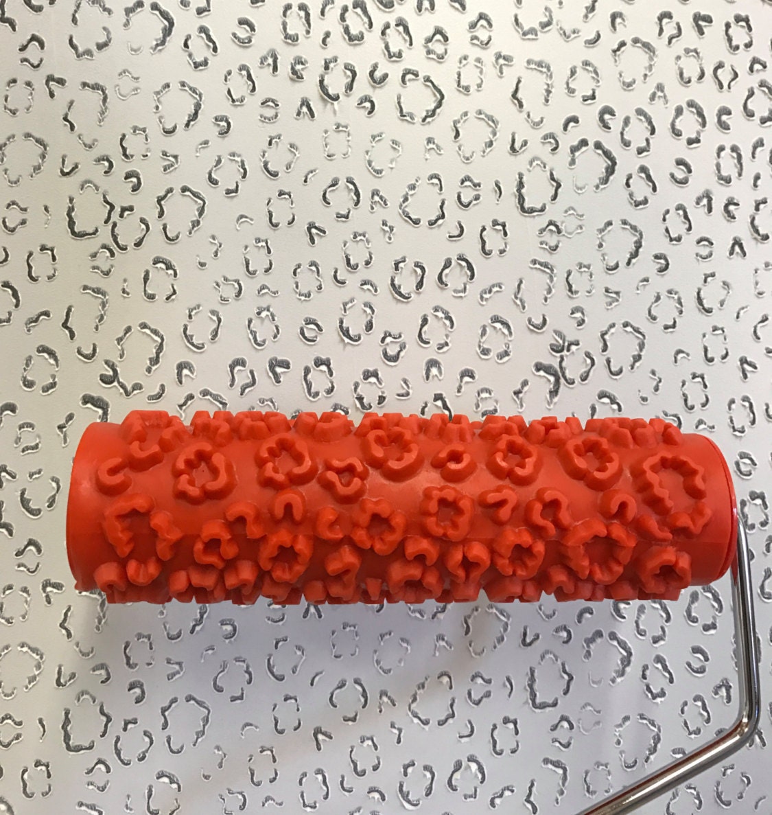 Cheetah Skin Pattern Decorative Patterned Paint Roller 