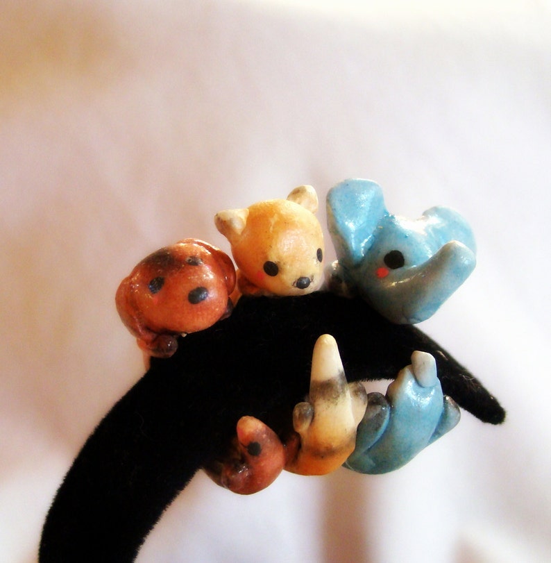 Cute animal rings image 3