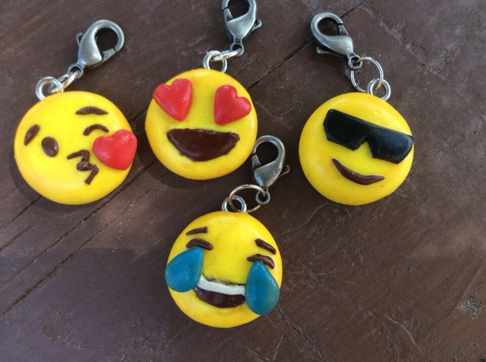 Emoji Charms Etsy