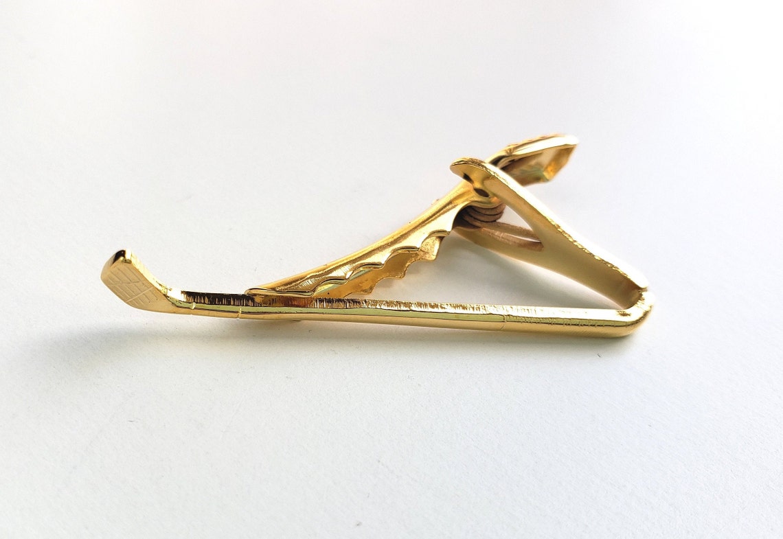 Tie Bar - Golf Club Gold