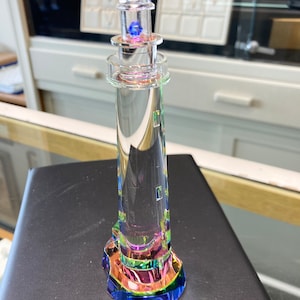 Saint Simons Georgia Lighthouse Crystal Figurine