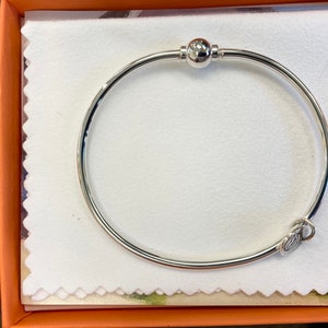 Cape Cod Bangle Bracelet Silver 7&quot;