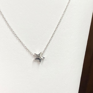 Silver Star Adjustable Necklace