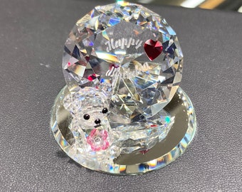 Swarovski A Daisy for You Kris Bear #5675327 - Etsy